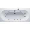 Riho Easypool 3.0 Carolina whirlpoolbad 180x80cm pneumatisch wit glans SW10368 Riho Easypool 3.0 Carolina whirlpoolbad 180x80cm pneumatisch wit glans SW10368