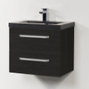 Saniclass Corestone 13 Set de meubles 80cm 1 trou pour robinetterie Black Wood SW10800 Saniclass Corestone 13 Set de meubles 80cm 1 trou pour robinetterie Black Wood SW10800