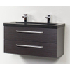 Saniclass Corestone 13 Set de meubles 100cm 2 trous pour robinetterie Black Wood SW10821 Saniclass Corestone 13 Set de meubles 100cm 2 trous pour robinetterie Black Wood SW10821