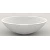 CrossTone Loeffi vasque à poser 36x50x15cm Solid Surface blanc mat CTS2106