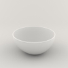 Crosstone by Arcqua Loeffi Vasque 38x38cm ronde Solid Surface Mat Blanc CTS2102