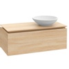 Villeroy & Boch Legato Meuble sous lavabo avec 1 tiroir pour vasque à poser droite 100x50x38cm Blanc mat 0124546 Villeroy & Boch Legato Meuble sous lavabo avec 1 tiroir pour vasque à poser droite 100x50x38cm Blanc mat 0124546
