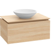 Villeroy & Boch Legato Meuble sous lavabo avec 1 tiroir pour vasque à poser centrale 100x50x38cm Orme 0124524 Villeroy & Boch Legato Meuble sous lavabo avec 1 tiroir pour vasque à poser centrale 100x50x38cm Orme 0124524