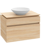 Villeroy en Boch Legato onderkast met 2 laden voor opzetwaskom 80x50x55cm glanswit 0124627 Villeroy en Boch Legato onderkast met 2 laden voor opzetwaskom 80x50x55cm glanswit 0124627