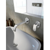 Hotbath Friendo inbouw wastafelmengkraan met inbouwdeel en cascade uitloop geborsteld nikkel SW12069 Hotbath Friendo inbouw wastafelmengkraan met inbouwdeel en cascade uitloop geborsteld nikkel SW12069