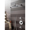 Hotbath IBS 1 complete thermostatische douche inbouwset Buddy met 2 stopkranen chroom staafmodel wandarm 20cm SW12097 Hotbath IBS 1 complete thermostatische douche inbouwset Buddy met 2 stopkranen chroom staafmodel wandarm 20cm SW12097