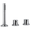 Hotbath Buddy bad thermostaat badrandcombinatie B065 geborsteld nikkel SW11318 Hotbath Buddy bad thermostaat badrandcombinatie B065 geborsteld nikkel SW11318