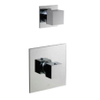 Hotbath Bloke inbouw thermostaat geborsteld nikkel SW11113 Hotbath Bloke inbouw thermostaat geborsteld nikkel SW11113