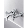 Hotbath Chap badmengkraan C030 geborsteld nikkel SW11395 Hotbath Chap badmengkraan C030 geborsteld nikkel SW11395