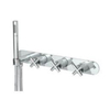 Hotbath Chap mitigeur douche encastrable avec 2 robinets d'arrêt 061 nickel brossé SW11423 Hotbath Chap mitigeur douche encastrable avec 2 robinets d'arrêt 061 nickel brossé SW11423