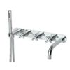 Hotbath Chap thermostaat inbouw met 2 stopkranen C062 geborsteld nikkel SW11421 Hotbath Chap thermostaat inbouw met 2 stopkranen C062 geborsteld nikkel SW11421