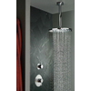 Hotbath Mate Hoofddouche 20cm rond - geborsteld nikkel (RVS) SW12481