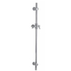 Hotbath Mate barre de douche 75cm ronde nickel brossé SW12529