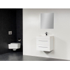 Saniclass Florence badmeubel met spiegel 58x47cm hoogglans wit SW195 Saniclass Florence badmeubel met spiegel 58x47cm hoogglans wit SW195