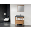 Saniclass Natural Wood Badmeubelset 80cm grey oak met wastafel natuursteen grey stone 1 kraangat inclusief spiegel SW3191 Saniclass Natural Wood Badmeubelset 80cm grey oak met wastafel natuursteen grey stone 1 kraangat inclusief spiegel SW3191