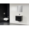 BRAUER XS line Meuble salle de bain avec miroir peu profond 60cm Black Wood SW2246