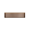 Hotbath &MORE Inbouwbox of inbouwnis - 30x120x10 - frameless + LED - tuscan bronze (brons) SW1247748