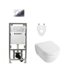 Villeroy en Boch Subway 2.0 DirectFlush toiletset met Geberit reservoir en bedieningsplaat softclose chroom SW17686 Villeroy en Boch Subway 2.0 DirectFlush toiletset met Geberit reservoir en bedieningsplaat softclose chroom SW17686
