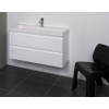 INK Dock meuble sous salle de bains sans poignée MDF laquée 100x40x52cm blanc mat SB1241020 INK Dock meuble sous salle de bains sans poignée MDF laquée 100x40x52cm blanc mat SB1241020