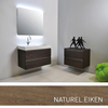 INK Tablet badmeubelset greeploos inclusief spiegel 90cm naturel eiken SW17662 INK Tablet badmeubelset greeploos inclusief spiegel 90cm naturel eiken SW17662