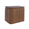 Thebalux Epoch Toiletmeubel - 51x35x41cm - ronde hoeken - 2 deuren - topblad - zonder kraangat - Roquebrun SW1436545