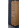 Ink armoire de salle de bain 35x35cm 2 portes charnières gauche/droite sans poignée corniche alu décor bois SB1108002 Ink armoire de salle de bain 35x35cm 2 portes charnières gauche/droite sans poignée corniche alu décor bois SB1108002