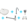 Wiesbaden one-pack Porta lave-mains + robinet Metro SW17764 Wiesbaden one-pack Porta lave-mains + robinet Metro SW17764
