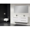 Saniclass Bologna Meuble salle de bain avec miroir 120cm 4 tiroirs Blanc sw6431 Saniclass Bologna Meuble salle de bain avec miroir 120cm 4 tiroirs Blanc sw6431