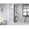 Sealskin Get Wet Impact swingdeur 90x195cm chroom zilver hoogglans helder glas CO26939 Sealskin Get Wet Impact swingdeur 90x195cm chroom zilver hoogglans helder glas CO26939
