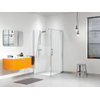 Sealskin Get Wet Impact douchecabine 100x100x195cm met swingdeur chroom zilver hoogglans helder glas CO26938 Sealskin Get Wet Impact douchecabine 100x100x195cm met swingdeur chroom zilver hoogglans helder glas CO26938