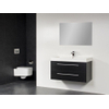 Saniclass Florence badmeubel met spiegel 100x47cm 1 kraangat black diamond SW18140 Saniclass Florence badmeubel met spiegel 100x47cm 1 kraangat black diamond SW18140