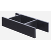 Bruynzeel Lade organizer 24.6x15.1cm zwart SW383242 Bruynzeel Lade organizer 24.6x15.1cm zwart SW383242