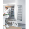 Zehnder Subway Radiateur design électrique vertical 1581x600mm 300W chrome 7611258