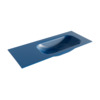 Mondiaz BIG small Jeans solid surface inbouw wastafel 110cm rechts SW428960 Mondiaz BIG small Jeans solid surface inbouw wastafel 110cm rechts SW428960