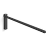 Zack Carvo Handdoekhouder - 44cm - enkel - niet draaibaar - zwart SW538631