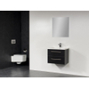 Saniclass Bologna 60 badmeubel met spiegel met twee lades black diamond SW18101 Saniclass Bologna 60 badmeubel met spiegel met twee lades black diamond SW18101