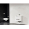 Saniclass Bologna 60 badmeubel met twee lades wit SW8306 Saniclass Bologna 60 badmeubel met twee lades wit SW8306