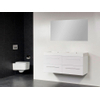 Saniclass Florence badmeubel met spiegel 120x48.5cm zonder kraangat wit SW18151 Saniclass Florence badmeubel met spiegel 120x48.5cm zonder kraangat wit SW18151