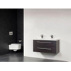 Saniclass XXS meuble 100cm Black Diamond polybéton 2 trous pour robinetterie SW8253 Saniclass XXS meuble 100cm Black Diamond polybéton 2 trous pour robinetterie SW8253