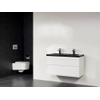 Saniclass New Future Corestone13 meuble 100cm Blanc brillant sans miroir SW17792