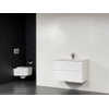 BRAUER New Future meuble 100cm Blanc brillant sans miroir SW8830