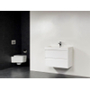 BRAUER Adore Florence meuble de salle de bains 80cm blanc brillant sans miroir SW17781