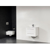 Saniclass Exclusive Line Kera meuble 60cm Blanc 1 trou pour robinetterie SW8924 Saniclass Exclusive Line Kera meuble 60cm Blanc 1 trou pour robinetterie SW8924