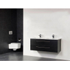 Saniclass Exclusive line Kera 120 badmeubel Black Diamond 2 lades SW8934 Saniclass Exclusive line Kera 120 badmeubel Black Diamond 2 lades SW8934