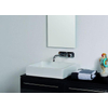 INK Unlimited lavabo - 50x38x11cm - 1 bassin - 0 trous de robinet - porcelaine blanc brillant SB0203011