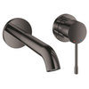 Grohe Essence New Wastafelkraan Inbouw - uitloop 18.3cm - M-size - hard graphite (antraciet) SW97504