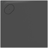 Villeroy & Boch Ecora douchebak - 80x80x3.5cm - hoekafvoer - anthracite (antraciet) SW1558888