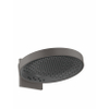 Hansgrohe Rainfinity douche de tête - 36cm - rond - mural - brushed black chrome (noir) SW451560