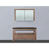 Saniclass Natural Wood Badmeubelset 120cm grey oak met wastafel natuursteen Black Spirit 2 kraangaten inclusief spiegelkast SW8970 Saniclass Natural Wood Badmeubelset 120cm grey oak met wastafel natuursteen Black Spirit 2 kraangaten inclusief spiegelkast SW8970