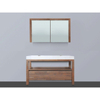 Saniclass Natural Wood Badmeubelset 120cm grey oak met wastafel wit 2 kraangaten inclusief spiegelkast SW8038 Saniclass Natural Wood Badmeubelset 120cm grey oak met wastafel wit 2 kraangaten inclusief spiegelkast SW8038